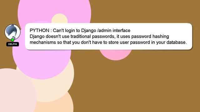 PYTHON : Can't login to Django /admin interface смотреть онлайн