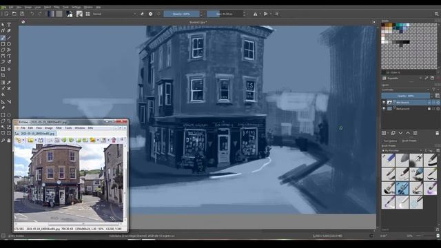 Painting with Krita - Buxton смотреть онлайн