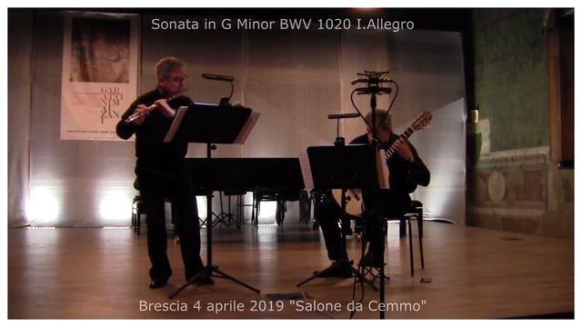 J.S. Bach - Sonata in G Minor BWV 1020 I.ALLEGRO смотреть онлайн