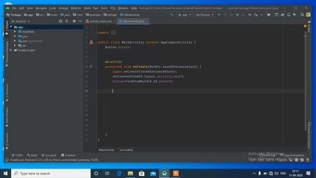 Simple Toast Message in android studio |android app development course in telugu смотреть онлайн