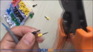 Кримпер  для обжима штыревых наконечников HSC8. Клещи для обжима втулочных наконечников.Пресс-клещи