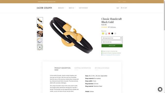 How to choose correct size of the Jacob Colinn Classic bracelet? смотреть онлайн