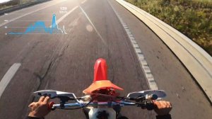 Honda CR 500 Supermoto Review | Acceleration | Sound | 4K