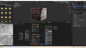 Объёмная текстура в Blender || Как создать карту нормалей в фотошоп || Кирпичная стена