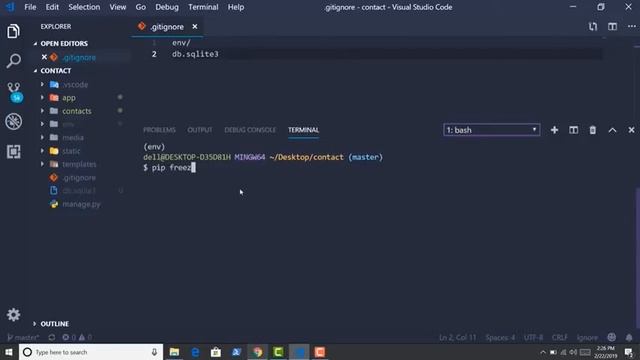 Code Pushing to Git Hub using VS code. смотреть онлайн