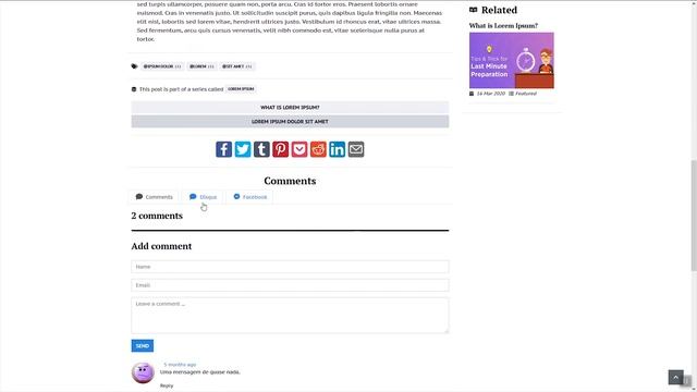 Laravel PHP - Online Store and Blog Website Template смотреть онлайн