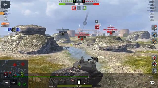 Типичный Мастер на Американском танке T28 DEFENDER #lesta #tankblitz #tanks #wotblitz #wot #танки # смотреть онлайн