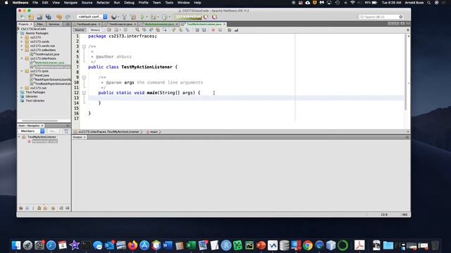 ActionListener Callback смотреть онлайн