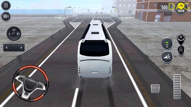 Coach Bus Simulator 2017 #1 - City Bus Driving Android Gameplay смотреть онлайн