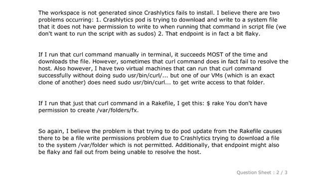 iOS : cocoapods [!] Error installing Crashlytics смотреть онлайн