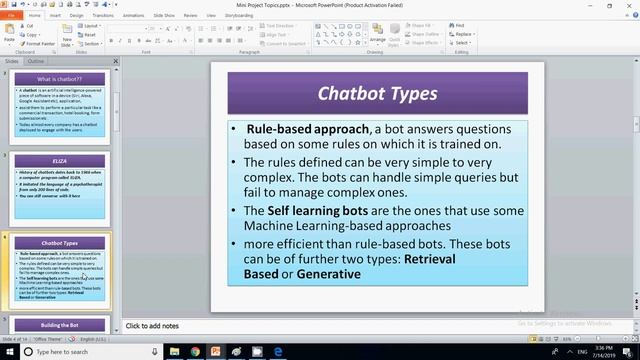 Mini project ideas | Chatbot creation using python | Final year projects смотреть онлайн