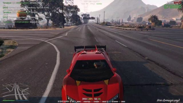 GTA 5 V-MP - Speed Test | Zentorno смотреть онлайн