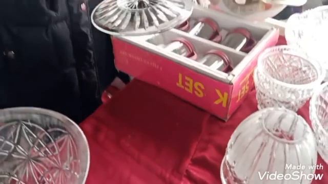 Барахолка, Эски бозорда: Чехия Японияни хрустал ва фарфор идишлари. #биллур #хрусталидиш #чинниидиш смотреть онлайн