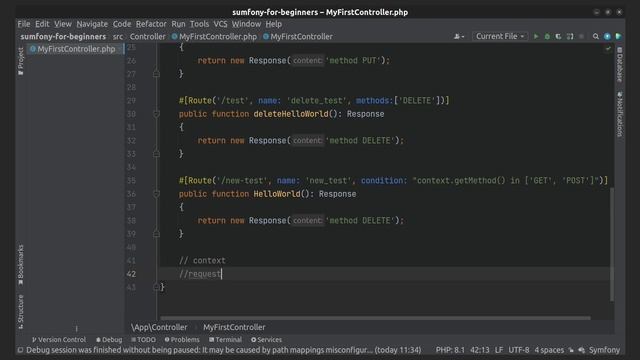 Symfony 6 - Matching expressions in routes (condition option) смотреть онлайн