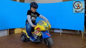 Дети и Машина. Прокачиваем старый детский мотоцикл. Манкиту