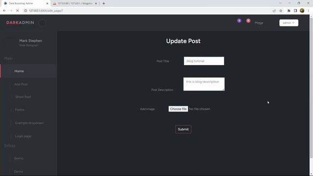 Update Post Data in Laravel | Laravel Blog Project Tutorial for Beginners смотреть онлайн
