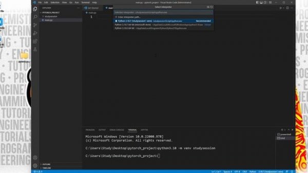 How To Install PyTorch in Visual Studio Code (Windows 11)