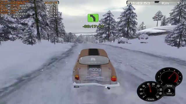 Rally Trophy Walkthrough Part 12 - [Novice] "Sweden: Special Stage 2" смотреть онлайн