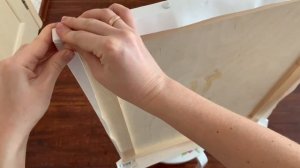 Как натянуть бумагу (ватман) на планшет. Классический способ. Как учили в университете.