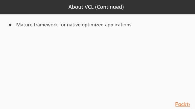 RESTful Services with Delphi : Why Use VCL Libraries? | packtpub.com смотреть онлайн
