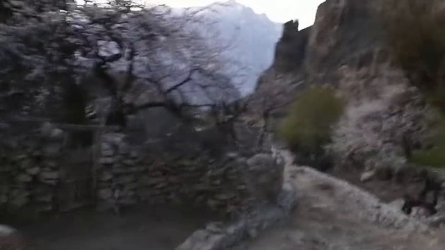 спуск с горы через деревню после заката смотреть онлайн