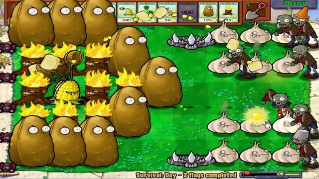1 Cob Cannon FIRE vs 9999 Zombie Epic Hack PvZ смотреть онлайн