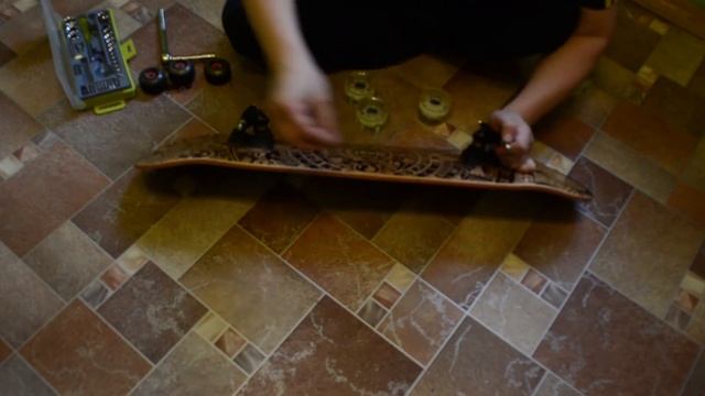 Ставим колеса от лонгборда на скейт смотреть онлайн