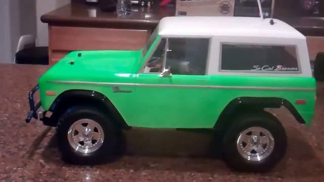 1973 Ford Bronco model RC by Tamiya смотреть онлайн