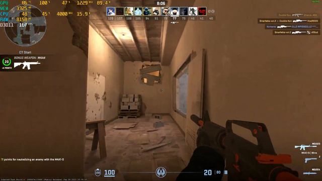 Counter-Strike 2 - RX 570 + i5-10400F: Medium Settings смотреть онлайн
