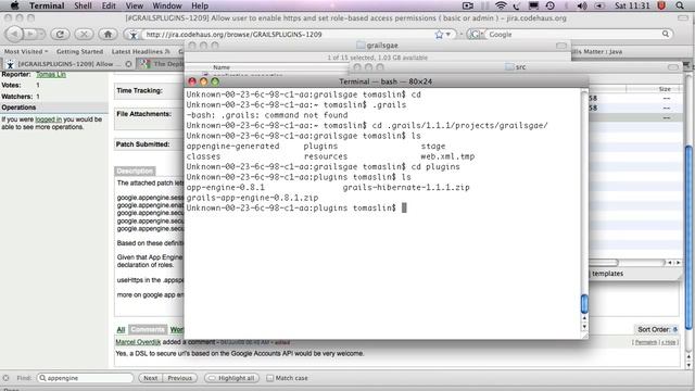 Setting security access controls with Grails and the Google App Engine смотреть онлайн