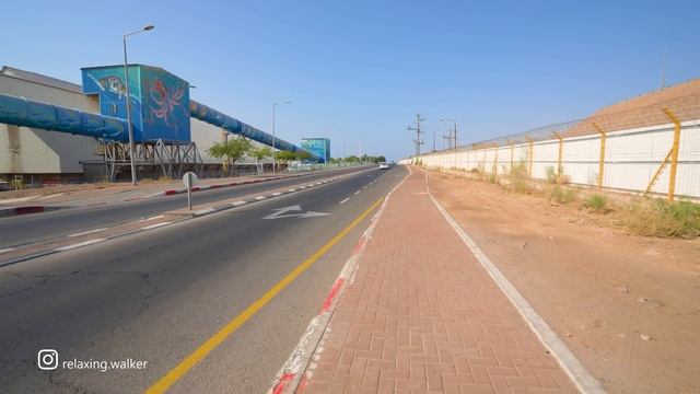 ISRAEL. Walking from The JORDANIAN BORDER to THE EGYPTIAN BORDER. Red Sea, Eilat смотреть онлайн
