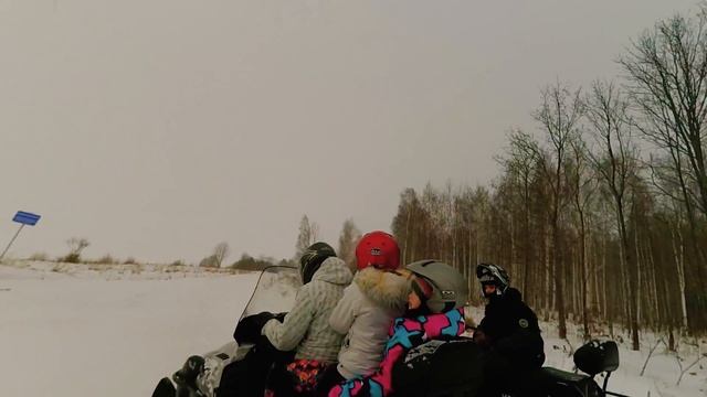 Бухта Коприно прогулка на снегоходах 2018 смотреть онлайн