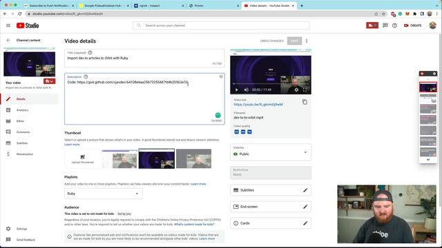 YouTube API webhooks - PubSubHubbub a.k.a. WebSub with Rails смотреть онлайн