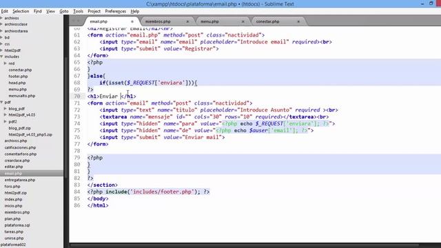 ? Crear LMS | Plataforma E-learning con PHP MYSQL | Enviar email a miembros смотреть онлайн