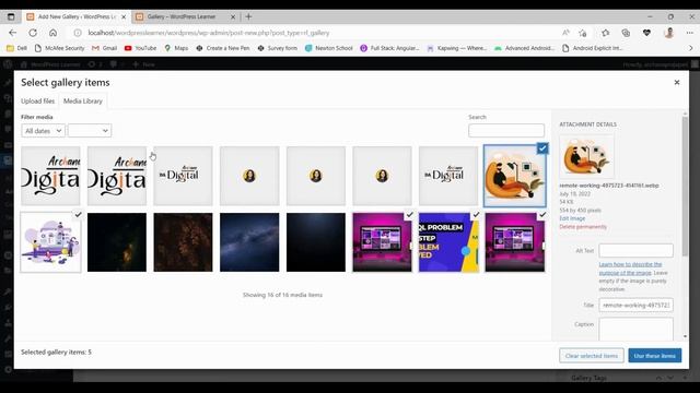 Learn How to Add Image Gallery in Wordpress with plugin | WordPress Tutorial смотреть онлайн