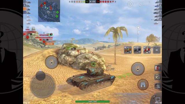 M26 Pershing Slow and Steady | World of Tanks Blitz смотреть онлайн