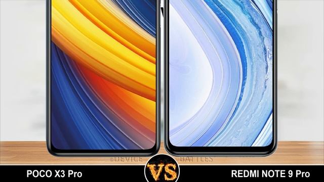 Poco X3 Pro vs Redmi Note 9 Pro смотреть онлайн