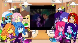 🍵🌈!Реакция MLP на TT!🌈🍵(Моё АУ‼️)