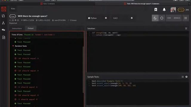 Codewars Kata Python 8 kyu смотреть онлайн