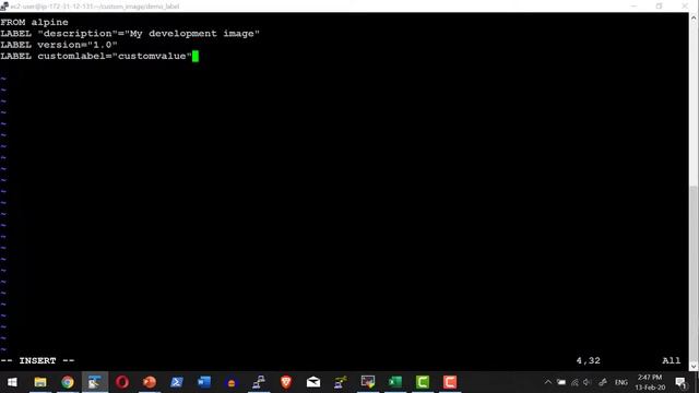 Docker Container Image Build LABEL - Video 23 смотреть онлайн
