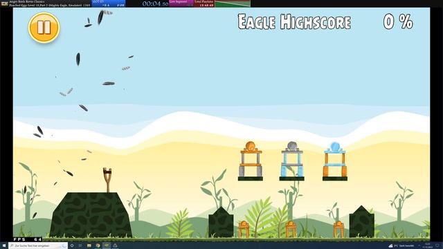 Angry Birds 2009 Speedrun (Poached Eggs, Level 18, Part 2, Mighty Eagle) in 00:00:09,420 смотреть онлайн
