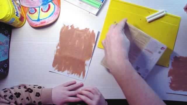 С папой лепим часы из пластилина подарок / Лорик / смотреть онлайн