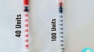Шприцы U-100 и U-40. Набор и разведение маленьких доз.
