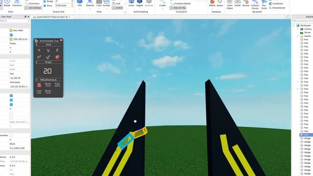 Making A LIGHTING SPEAR In Roblox Studio! смотреть онлайн