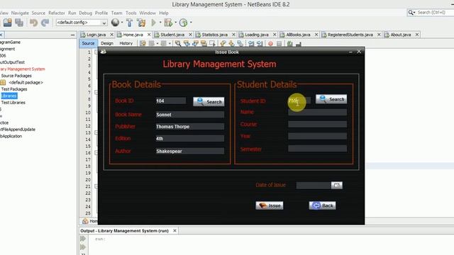 Library Management System In Java NetBeans,,,,Free Download Source Code смотреть онлайн