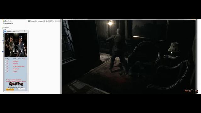 Resident Evil biohazard HD REMASTER Trainer +5 смотреть онлайн