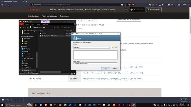 How to Install Java JDK 20 on Windows 10 смотреть онлайн