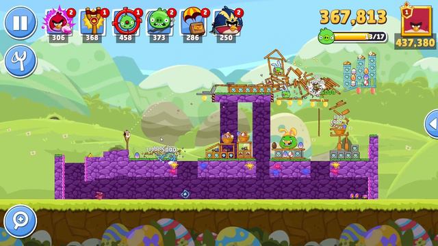Angry Birds Friends Level 1 Tournament 1068 three stars NO POWER-UP walkthrough 2022-04-14 смотреть онлайн