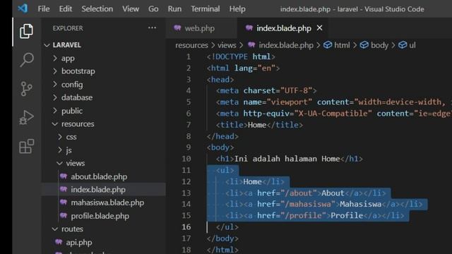 Laravel 10 - Part 4 List, Link dan Bootstrap 5 pada Laravel 10 смотреть онлайн