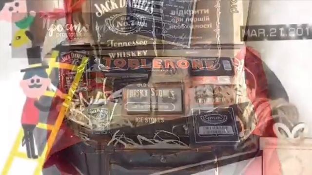 Подарки мужчинам в коробке чемодан из дерева смотреть онлайн